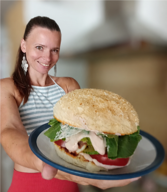 Jitka Patkolóvá s receptem z High Protein kuchařky